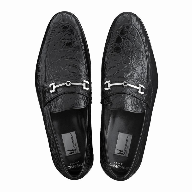 Russell And Bromley Ulysses Mokkasiner Herre Sort | TMN5295GO