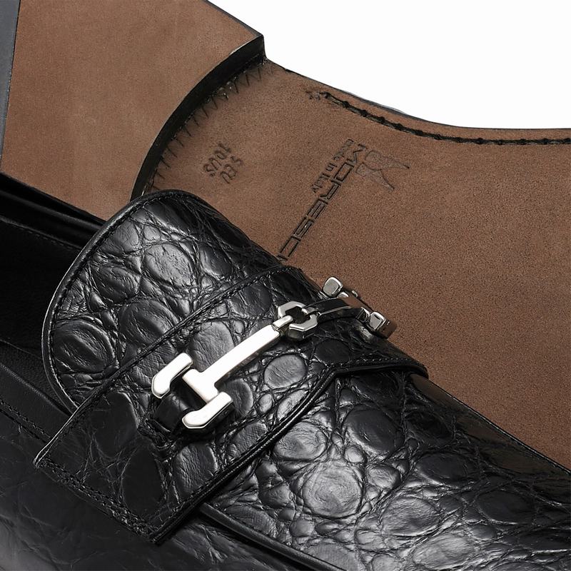Russell And Bromley Ulysses Mokkasiner Herre Sort | TMN5295GO