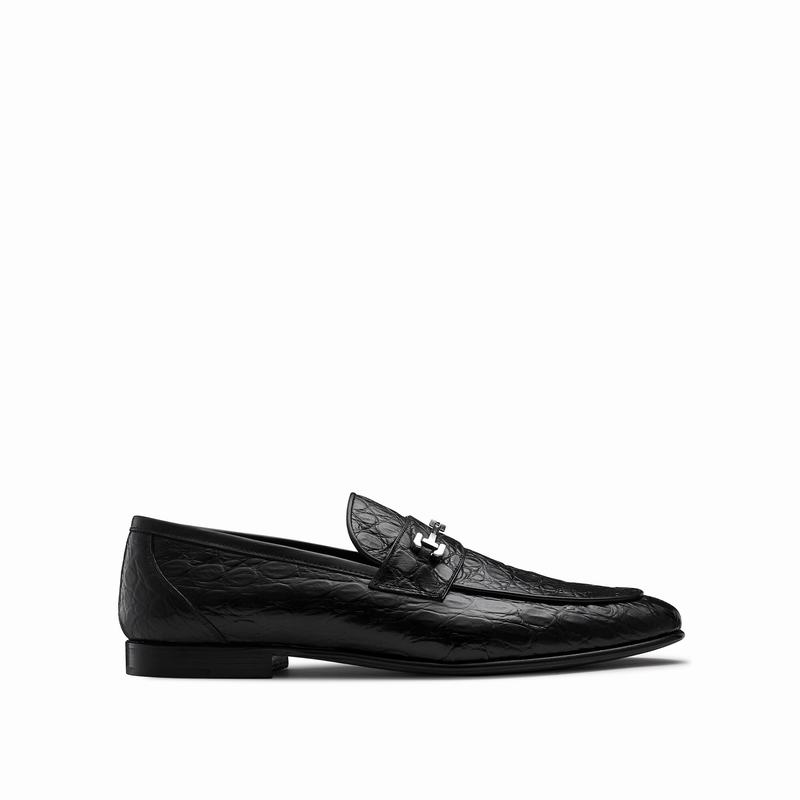 Russell And Bromley Ulysses Mokkasiner Herre Sort | TMN5295GO