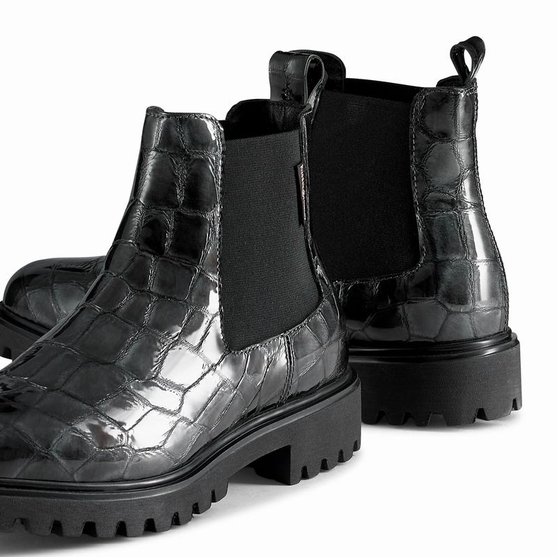 Russell And Bromley Winchelsea Chelsea Støvler Dame Grå | MHK7916ME