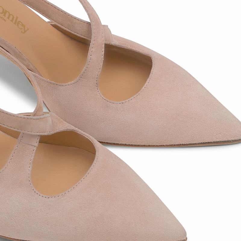 Russell And Bromley Xtra Hi Pumps Dame Lyserød | DAB3985WI