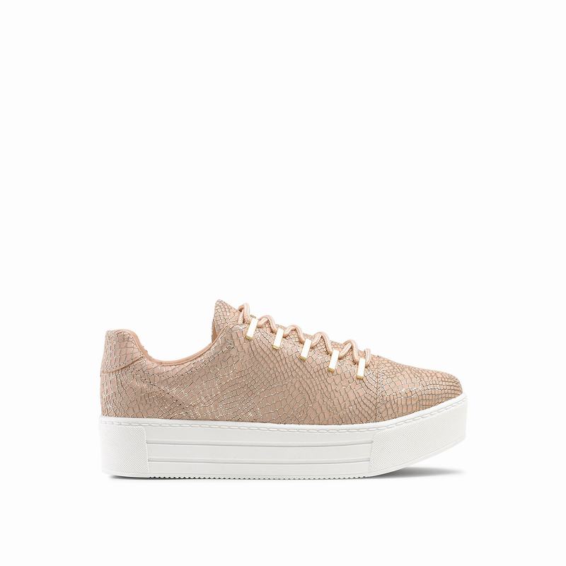 Russell And Bromley Barfly Platform Sneakers Dame Lyserød | GEC765JU