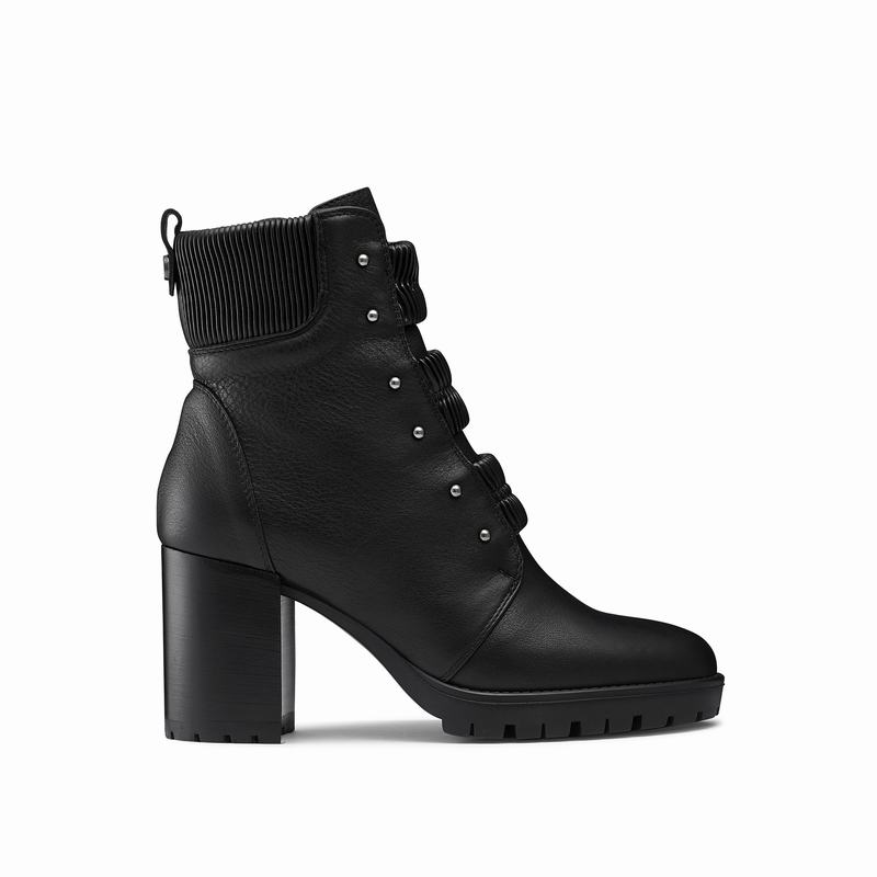 Russell And Bromley Icicle Ankelstøvler Dame Sort | EBN4489AP
