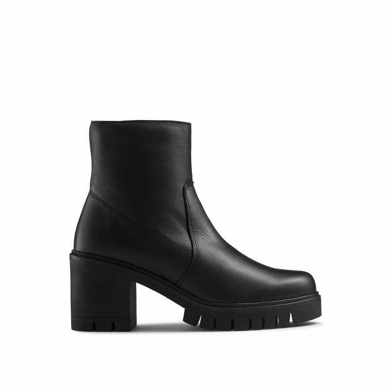 Russell And Bromley Kickstart Ankelstøvler Dame Sort | EME289YD